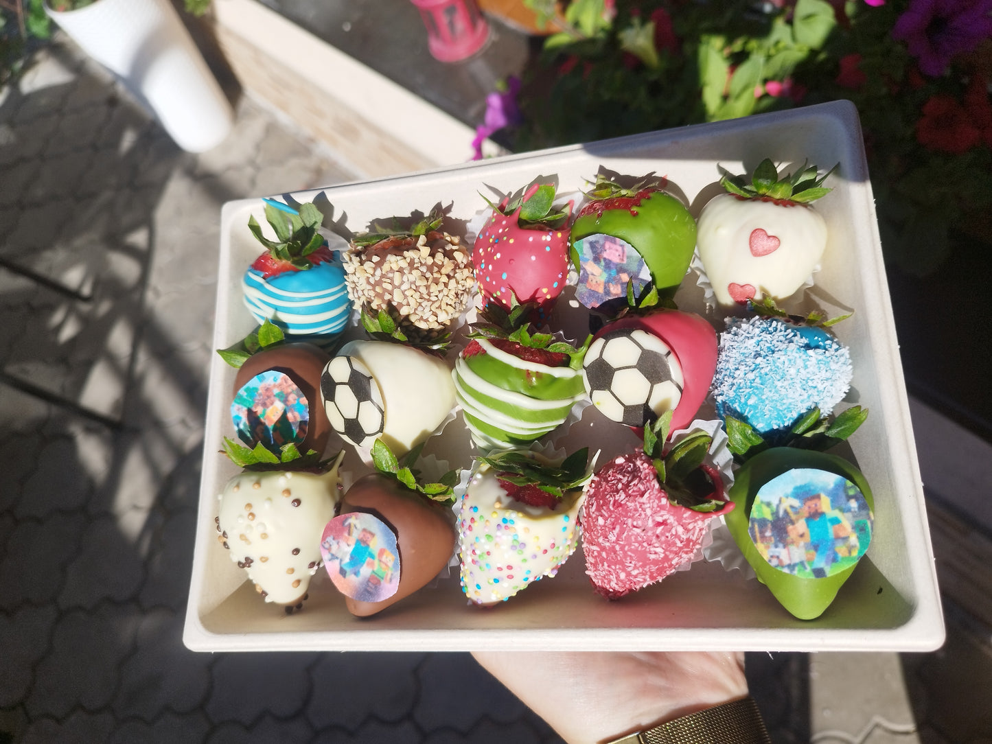 Kazetka menších jahodiek 🍓⚽