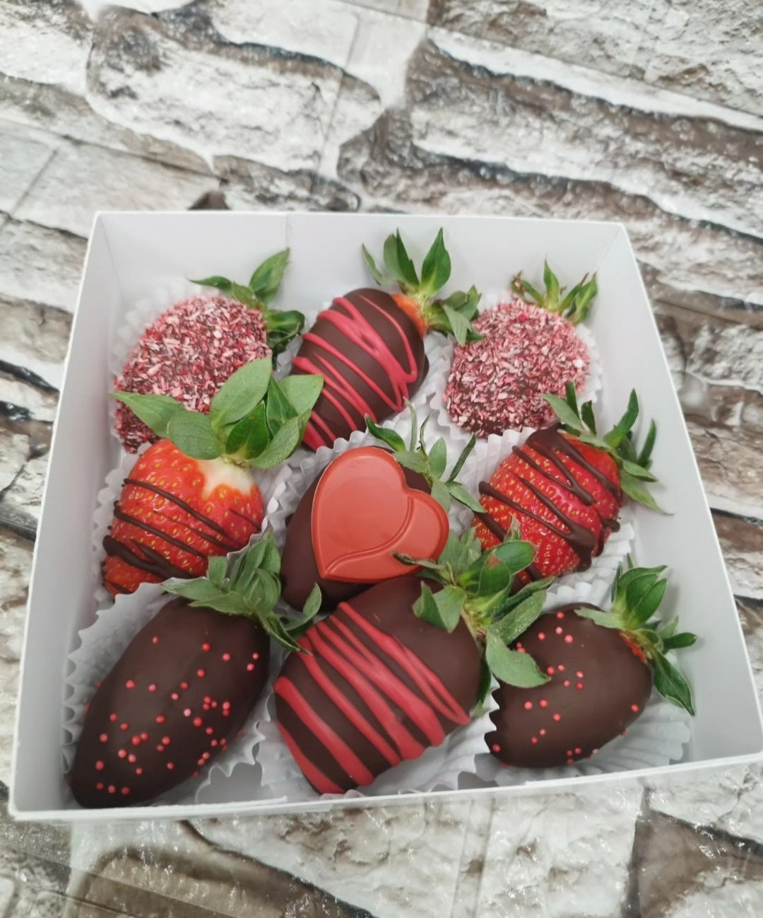 Krabička jahodiek 🍓❤️
